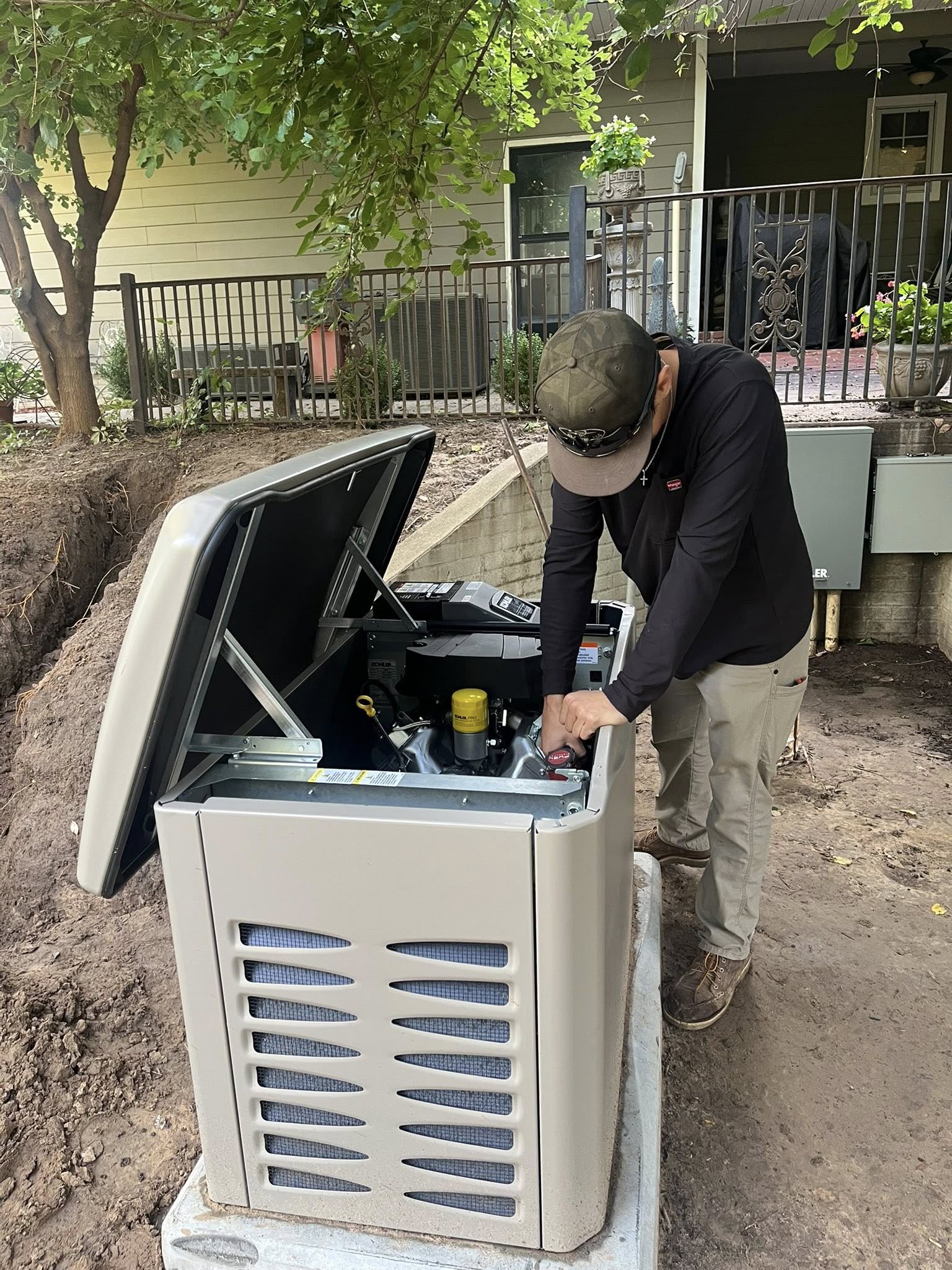 New Kohler Generator Install